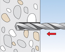 Fischer messing plug MS montage - Doe het zelf, Dhz-proshop